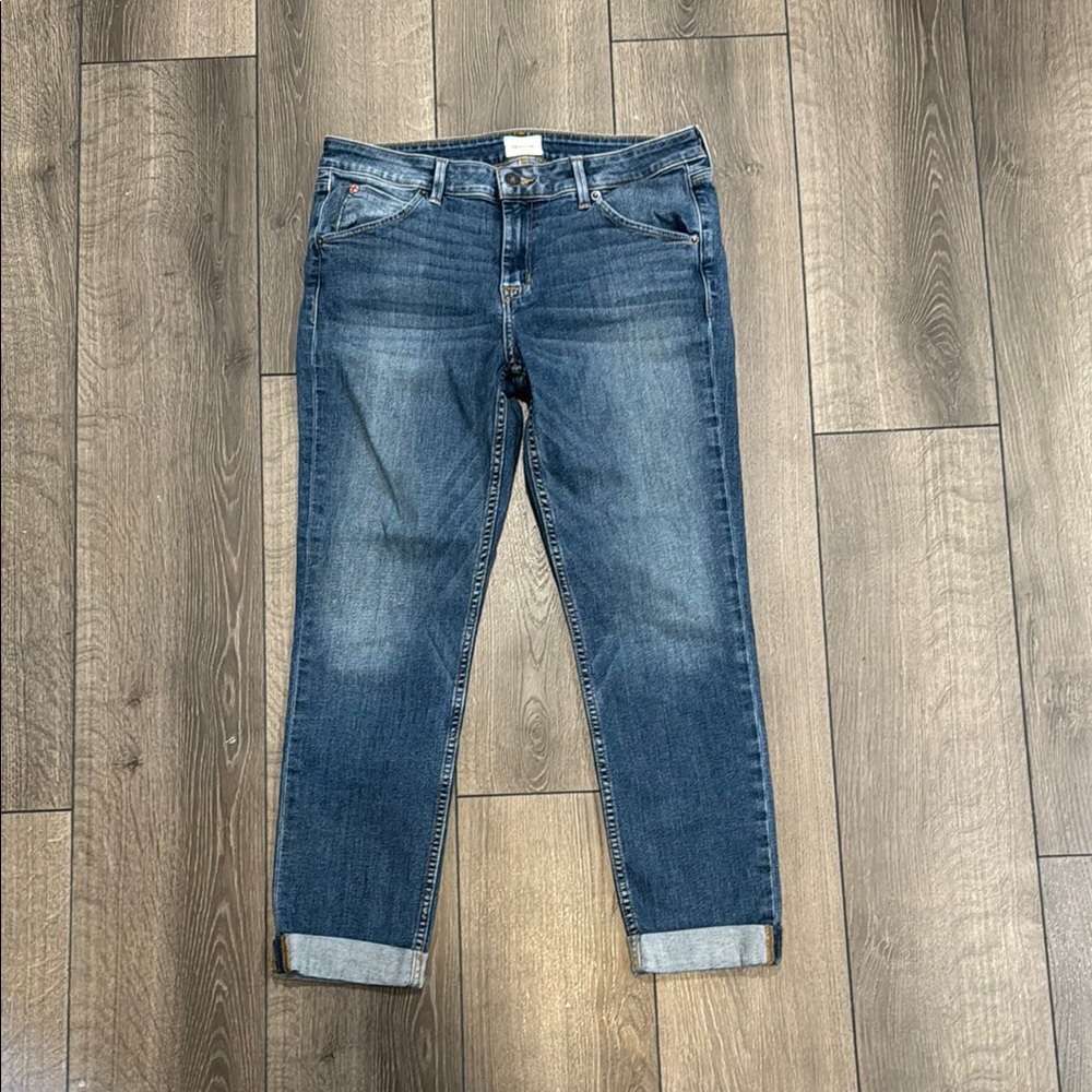 Hudson Bacara Straight Crop Womens Jeans Sz 30